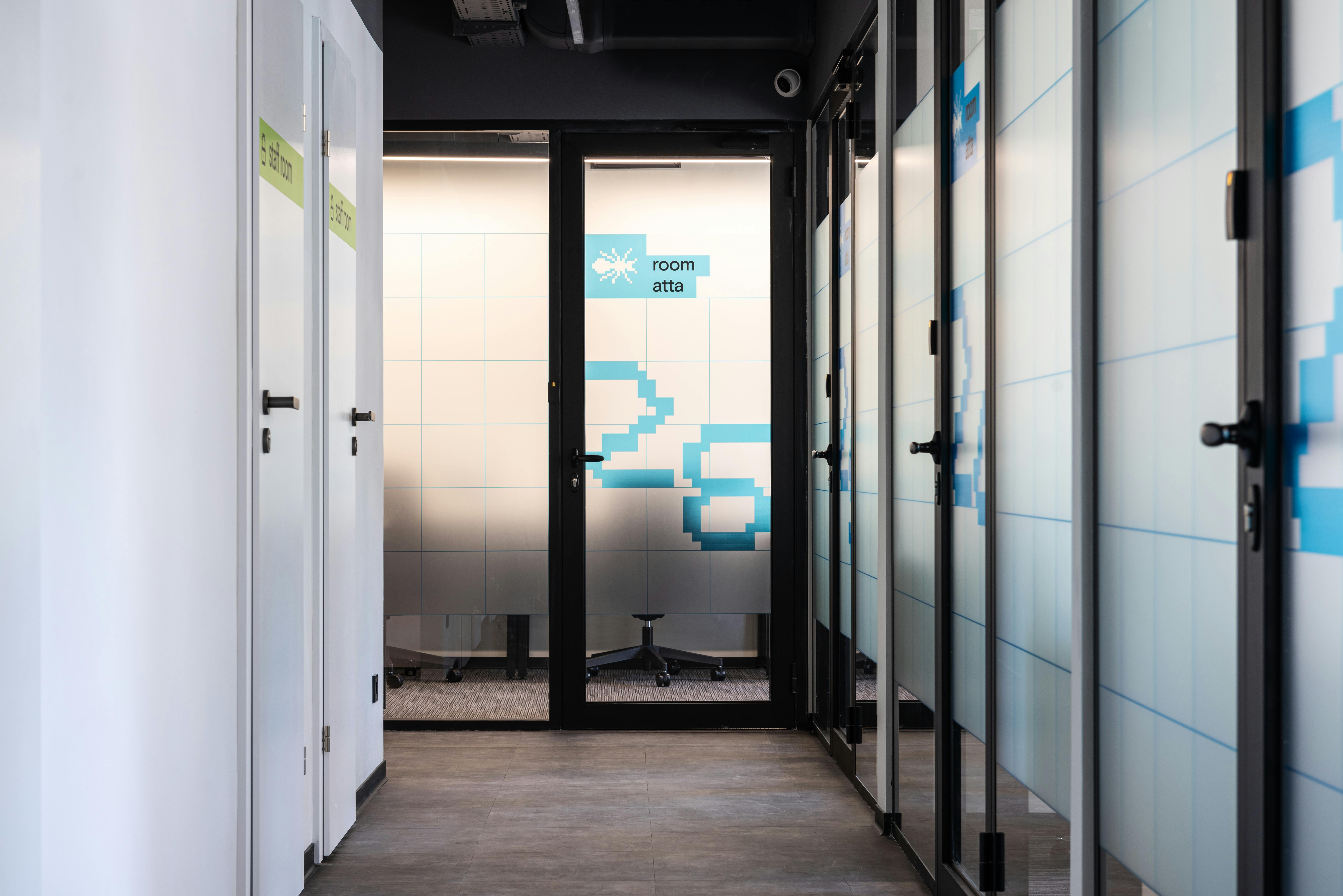 Professional office corridor